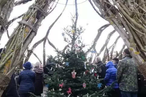 Überall in der Pfalz waren an Weihnachten die Kirchen so voll wie sonst nur selten. Auf dem Gartenschaugelände in Kaiserslautern