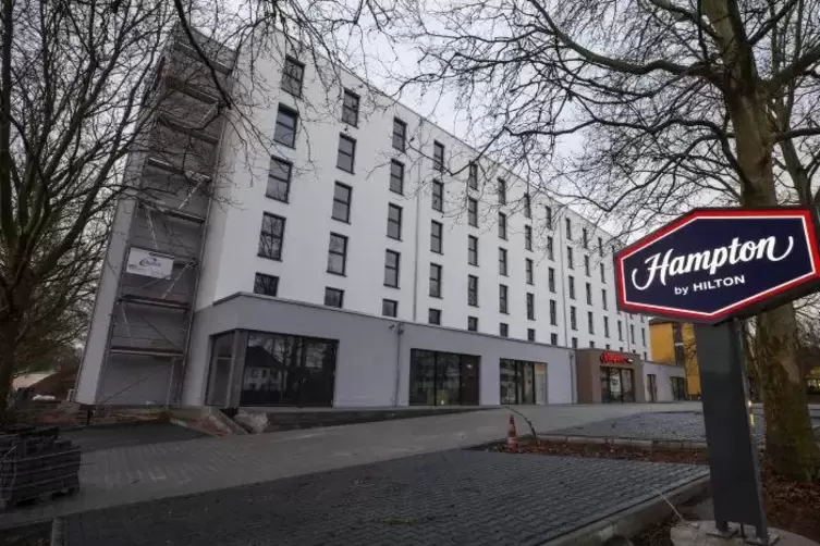 Entstand auf dem Areal der früheren Landwirtschaftshalle: das neue Hotel am Messeplatz.