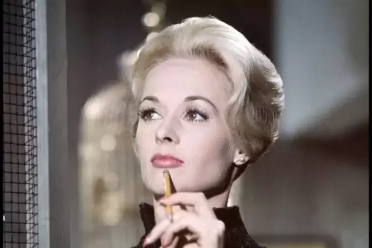 Vom Reklamemodell zur Schauspielerin: Tippi Hedren.