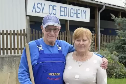 Stützen des Vereins: Werner und Ruth Ackermann helfen seit vielen Jahren ehrenamtlich.