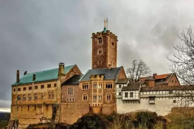 Die Wartburg bei Eisenach.